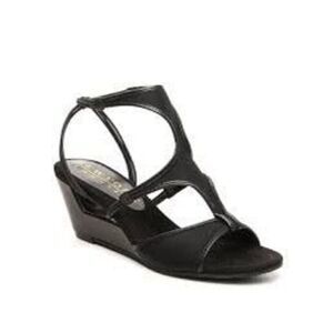 New York Transit Brightest Up Wedge Sandal‎ Size 6.5